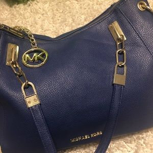 Navy blue Michael Kors Purse